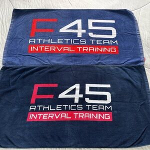 2 (set) official F45 Training Towels